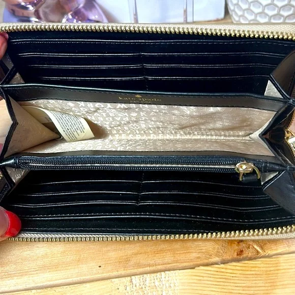 Kate Spade Gold Wallet - Picture 8 of 16